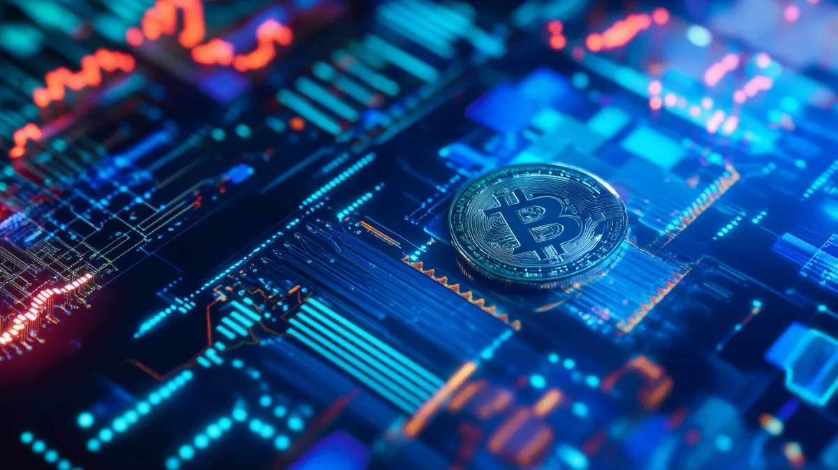 ブビンガバイナリーとビットコインのイメージ