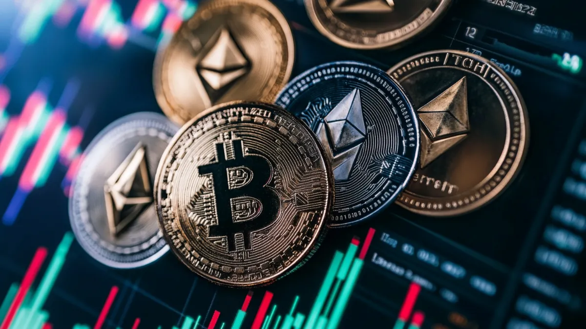 ブビンガバイナリーと仮想通貨のイメージ