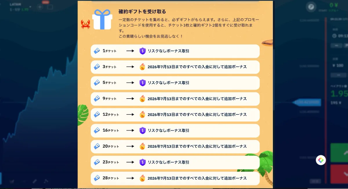 ブビンガバイナリー(Bubinga binary)の夏チャレンジキャンペーンの詳細