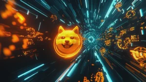 ドージコインがパクソスの金融インフラに深く統合されるイメージ