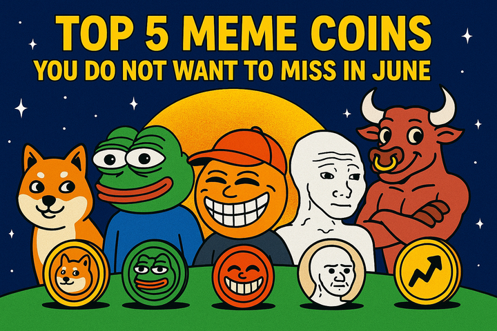 6월에 주목해야 할 밈코인 5선