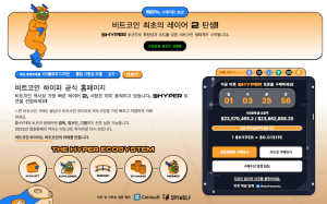 비트코인 하이퍼 사전판매 홈페이지
