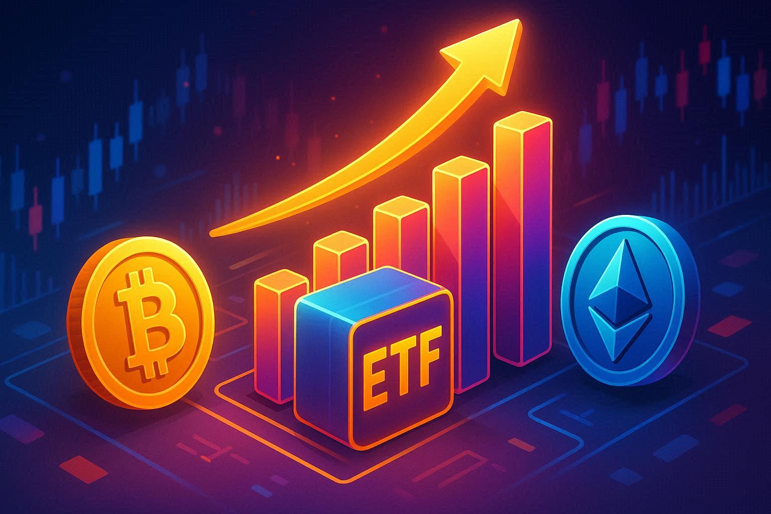 암호화폐 ETF 시장 내 대이동 - 비트코인, 이더리움에서 알트코인으로
