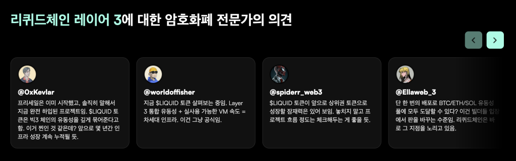 리퀴드체인 레이어3