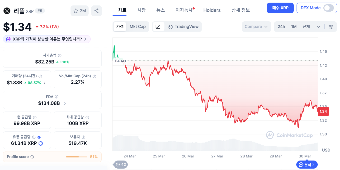 리플 전망