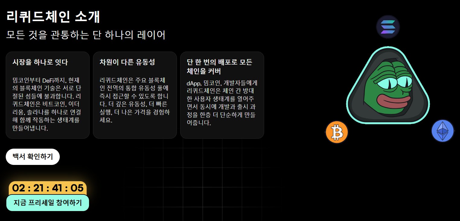 리퀴드체인 소개