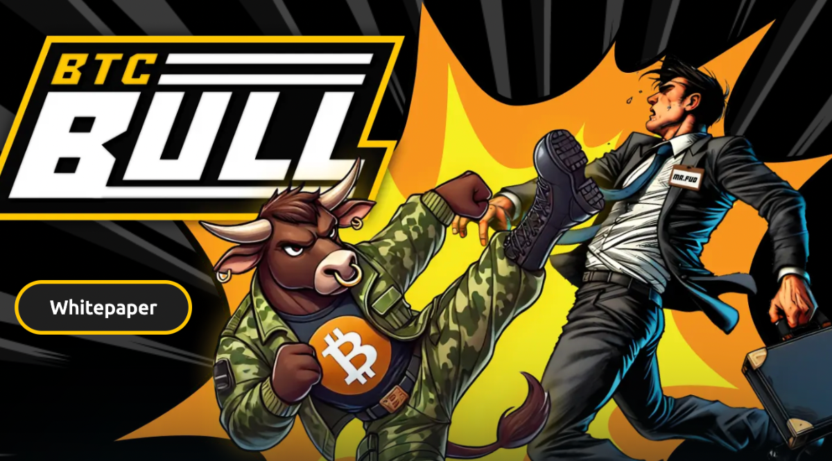 2. Bitcoin Bull ($BTCBULL) – kriptovaliuta, kuri siūlo galimybę uždirbti iš Bitcoin kainos kilimo