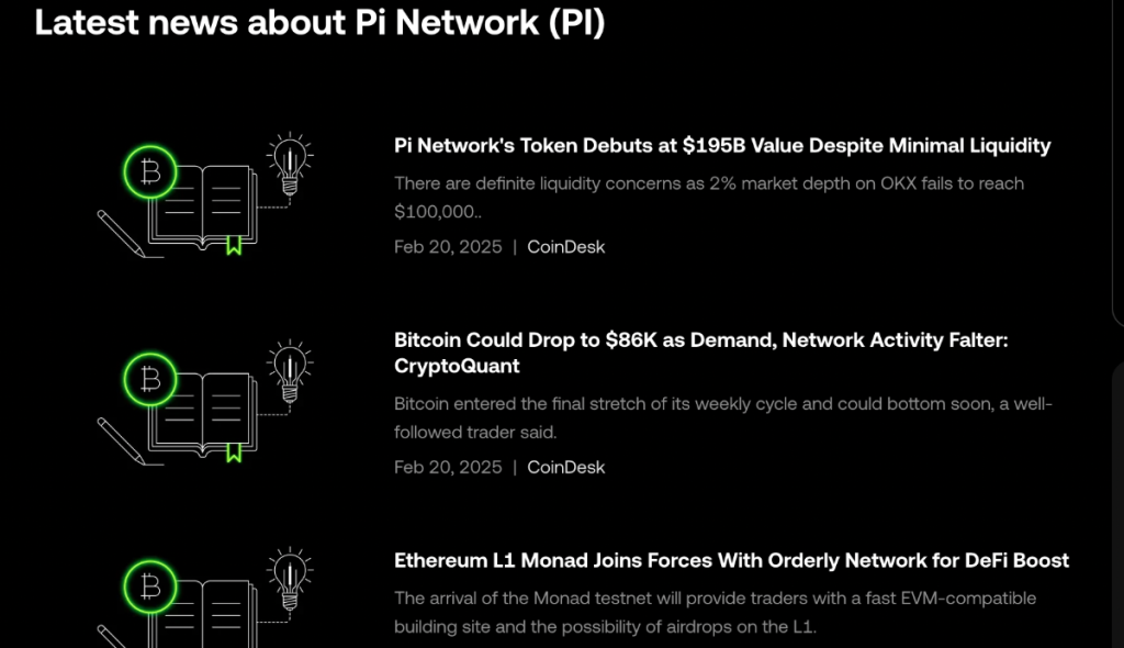 Pi Network naujienos