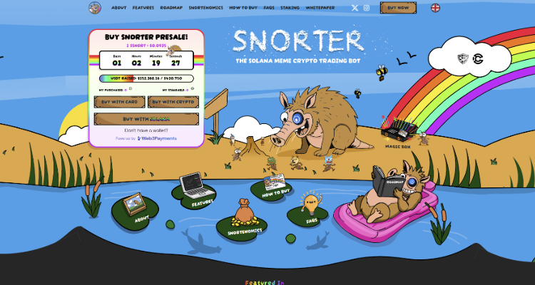 2. Snorter Bot - greičiausias Telegram botas memecoin prekybai