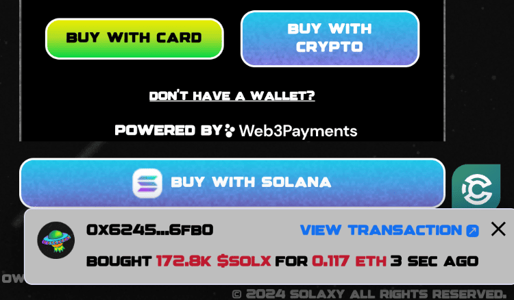 solaxy pirkimas
