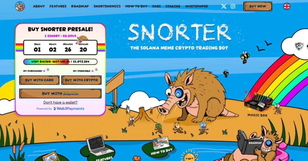 Kas yra Snorter Token?