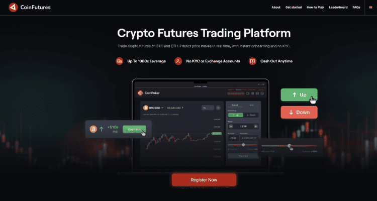 1 – CoinFutures: Inovatyvus kripto ateities sandorių sprendimas