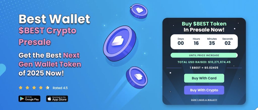 Best Wallet Token pārspējis 10 miljonu dolāru atzīmi iepriekšpārdošanā, paplašinot Web3 iespējas