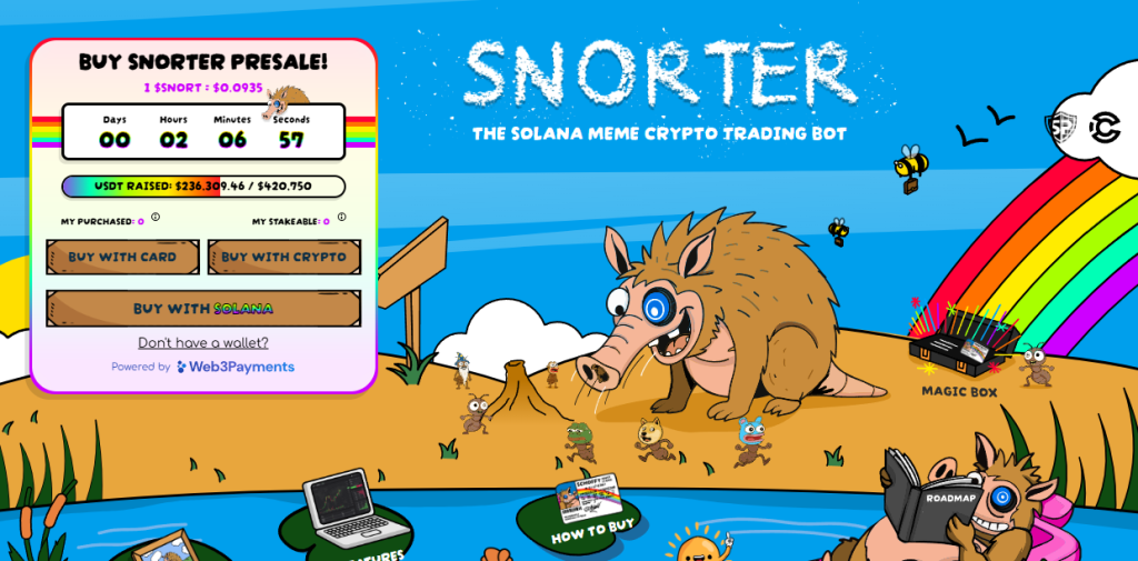 2. Snorter – nākamā līmeņa tokenu palaišanas pieredze