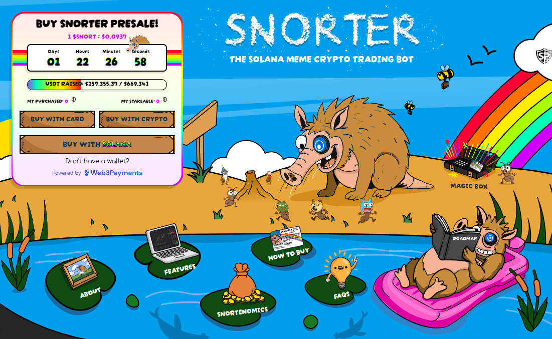 Kā nopirkt Snorter Token 2025. gadā