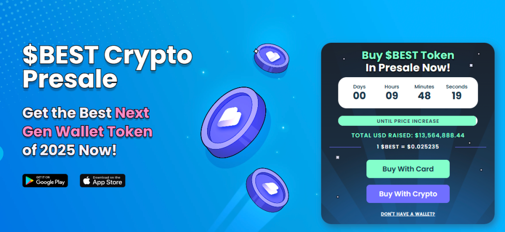 Best Wallet Token apvieno glabāšanu un DeFi