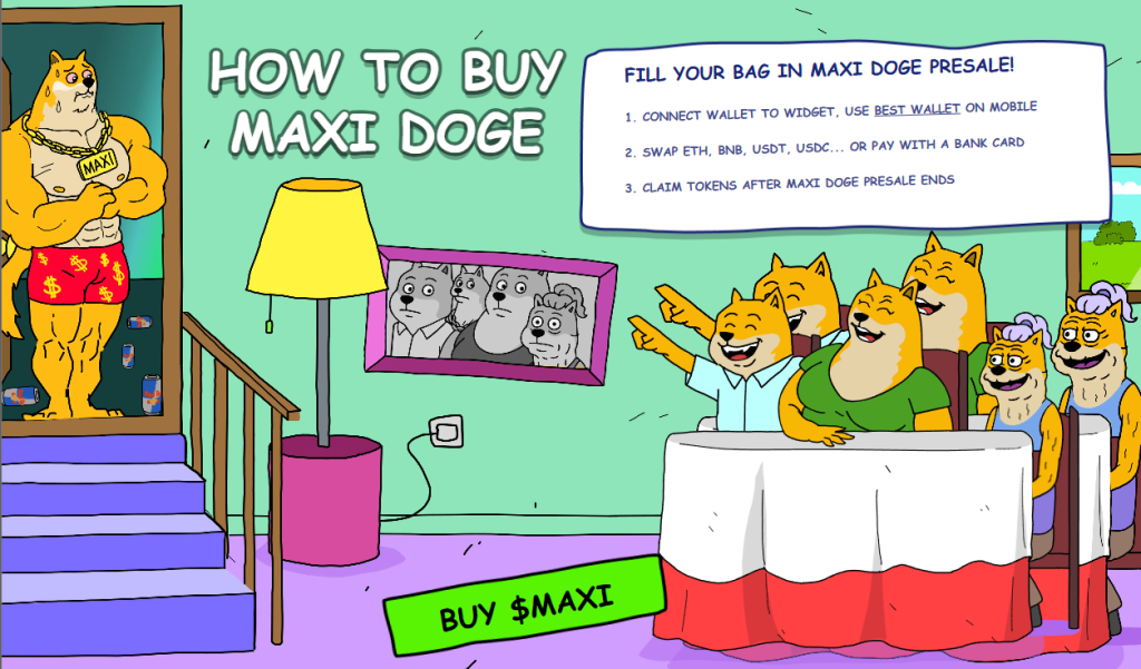 Maxi Doge – pievienojas Doge tematikas kriptovalūtu sarakstam