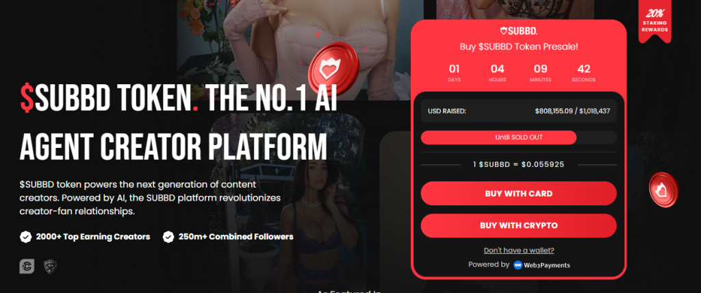 SUBBD Token ICO stimulē radītāju ekonomiku Ethereum tīklā