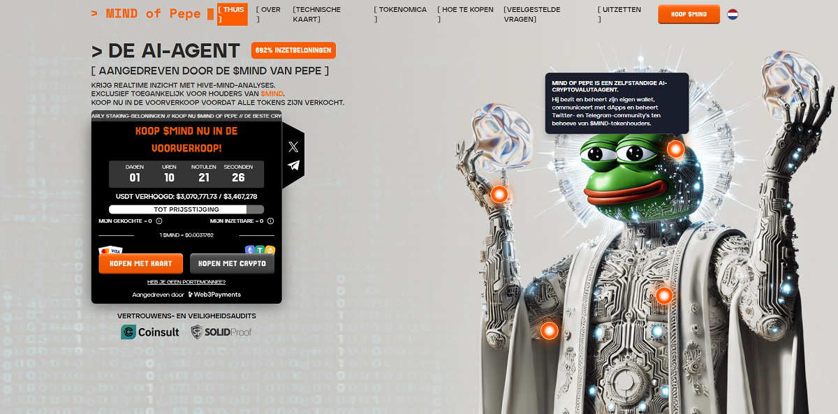 MIND of Pepe website