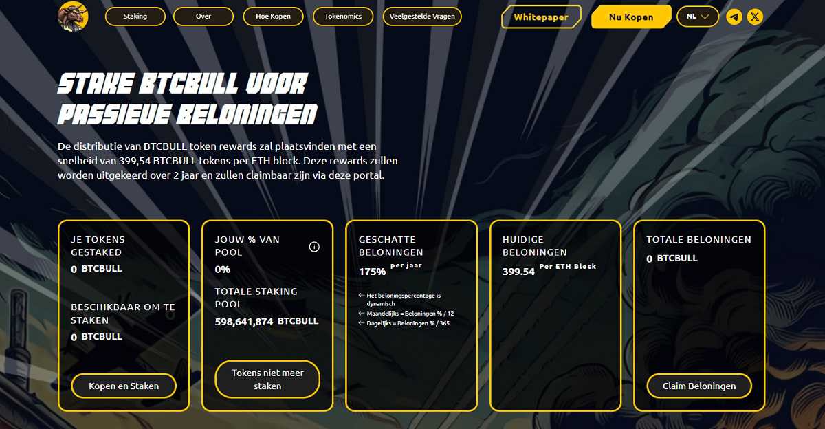 BTC Bull staking
