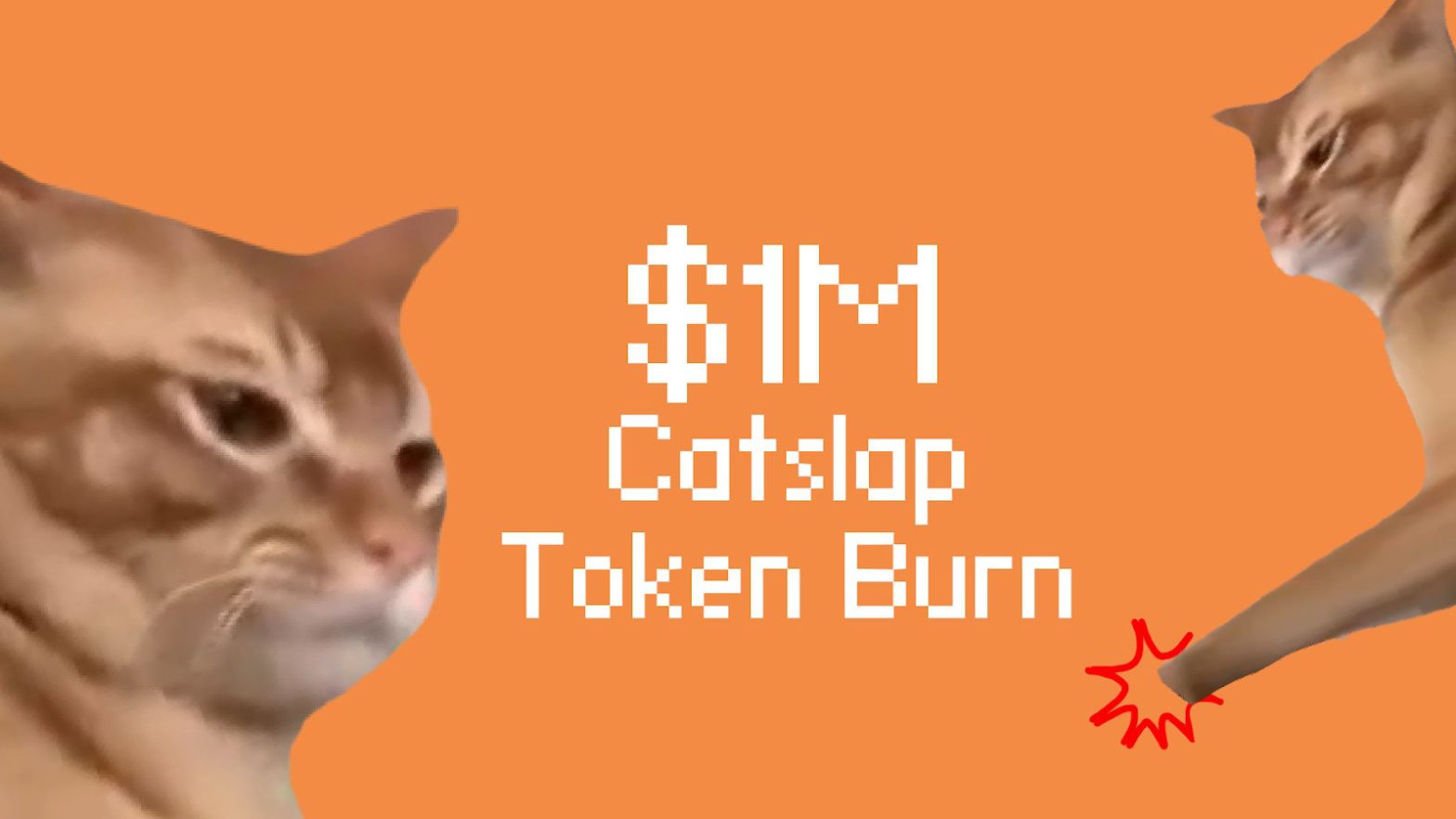 CatSlap token burn