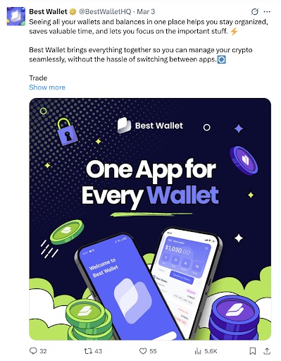 Best Wallet Eén app voor elke portemonnee