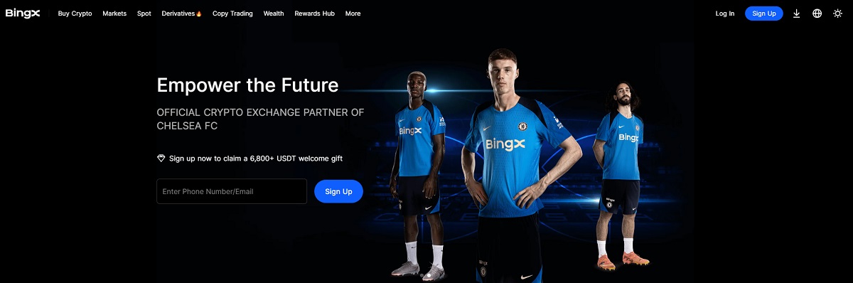 BingX website