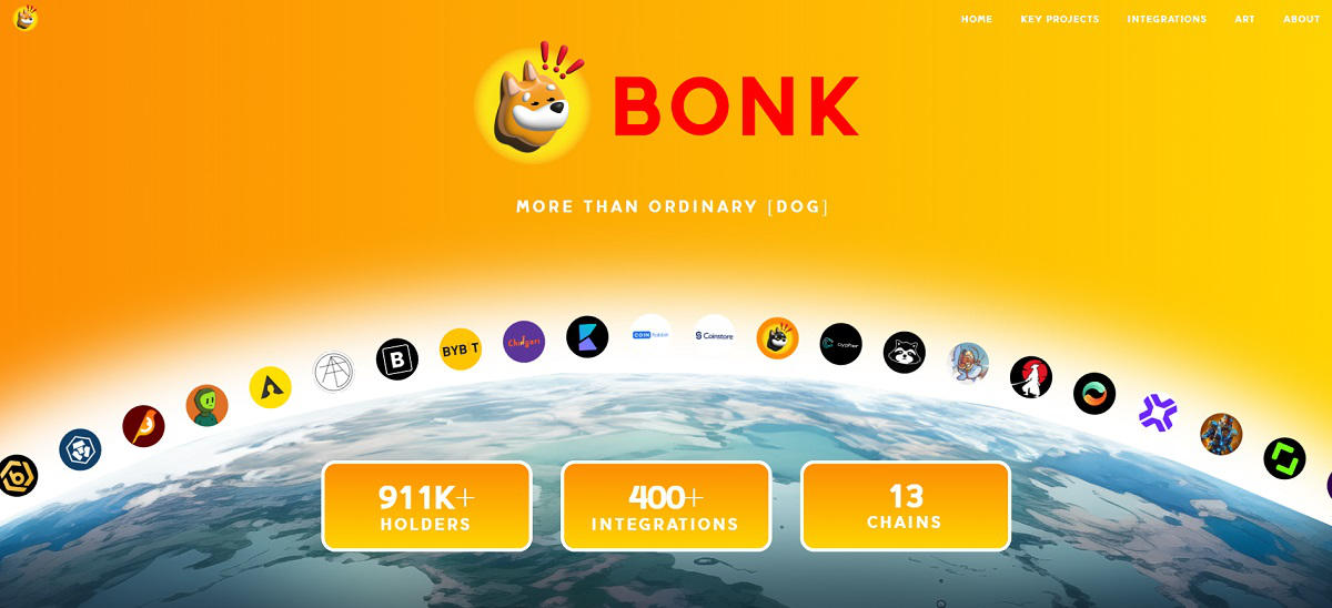 Bonk website