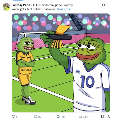 Fantasy Pepe - We hebben een vleugje Max Fosh in ons