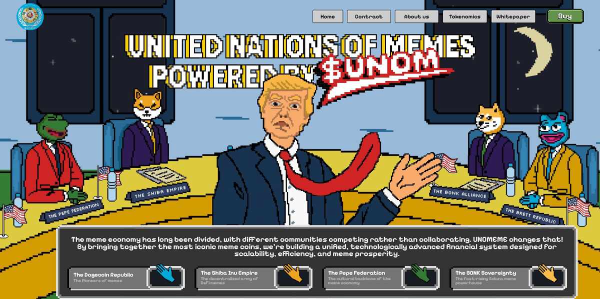 United Nations of Meme website