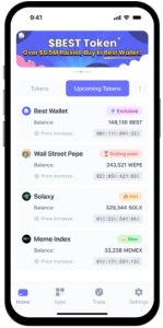 Best Wallet tokens