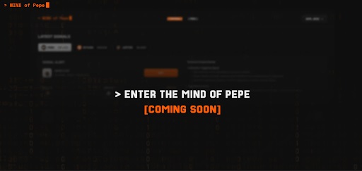 Enter the MIND of Pepe