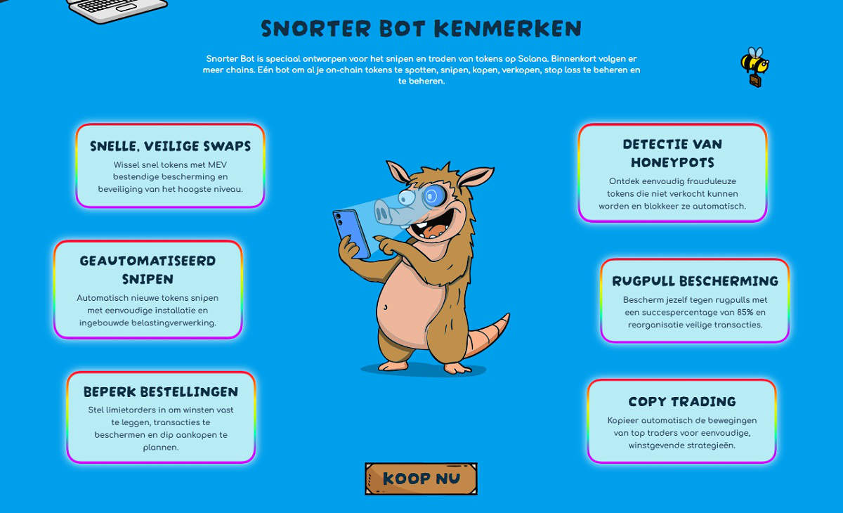 Snorter bot kenmerken