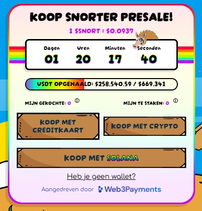 Snorter kopen