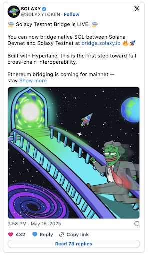 Solaxy status