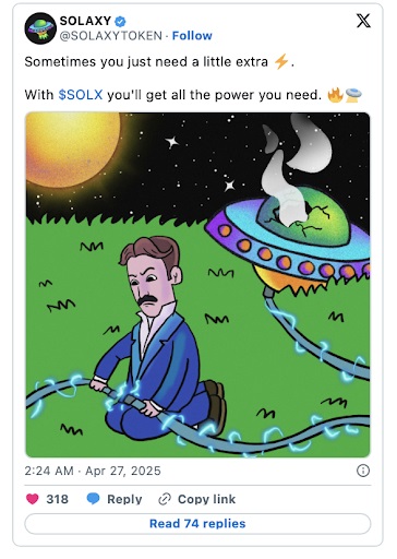 Solaxy status