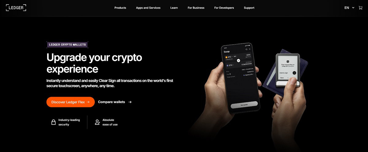 Ledger website