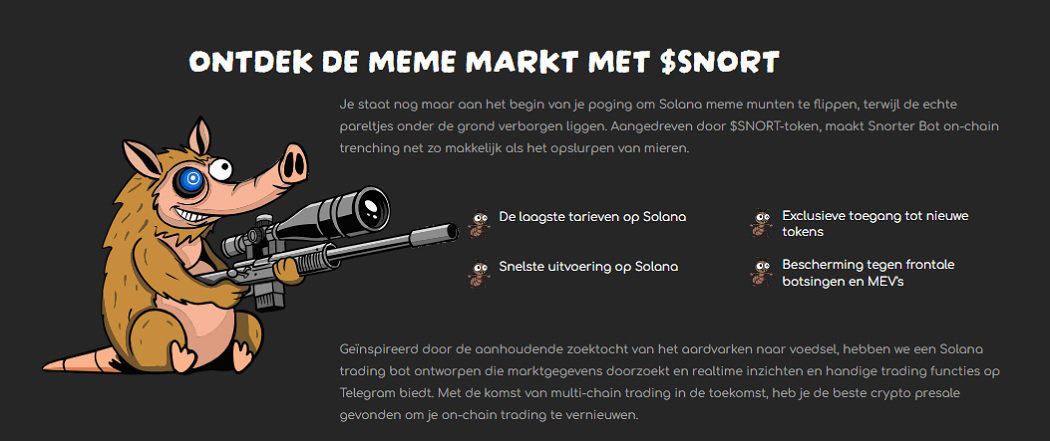 Snorter Ontdek de meme markt met SNORT