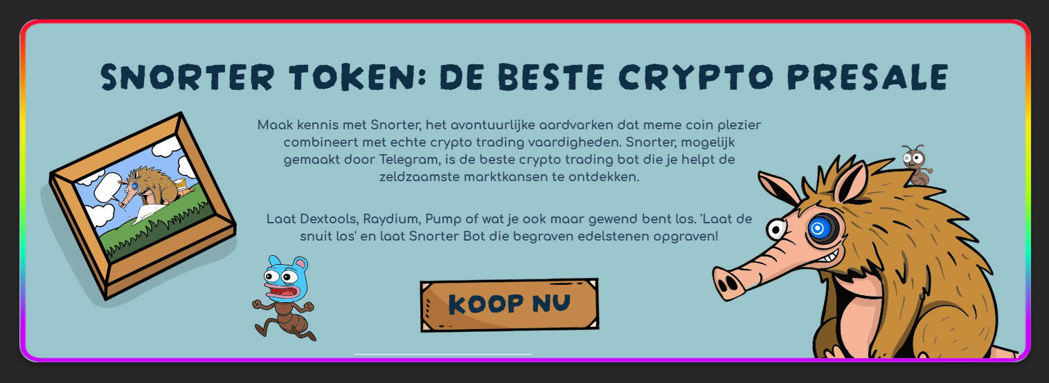 Snorter Token - de beste crypto presale