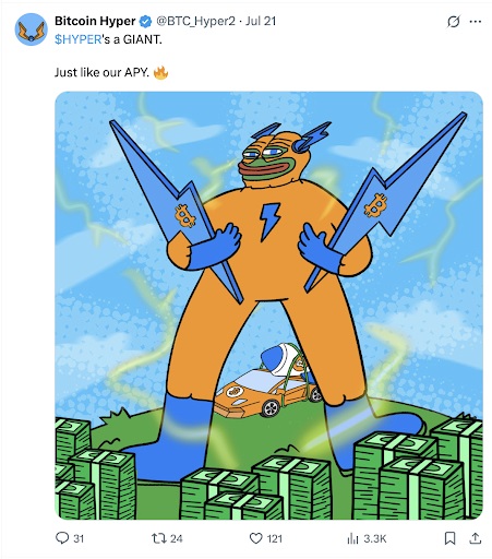 Bitcoin Hyper is een gigant