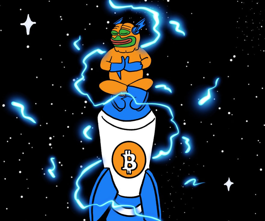 Bitcoin Hyper op een raket