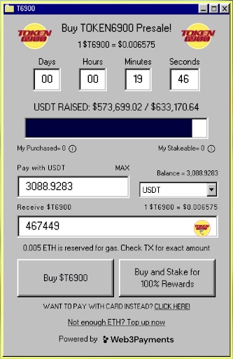 Buy TOKEN6900
