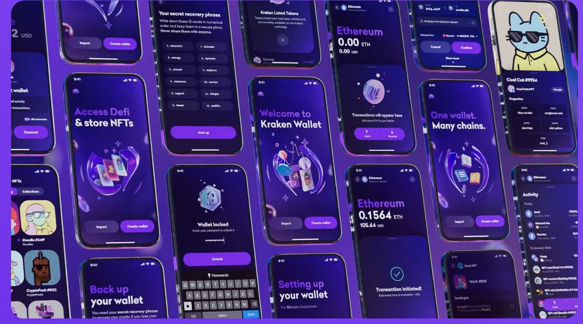 Kraken Wallet grafiek
