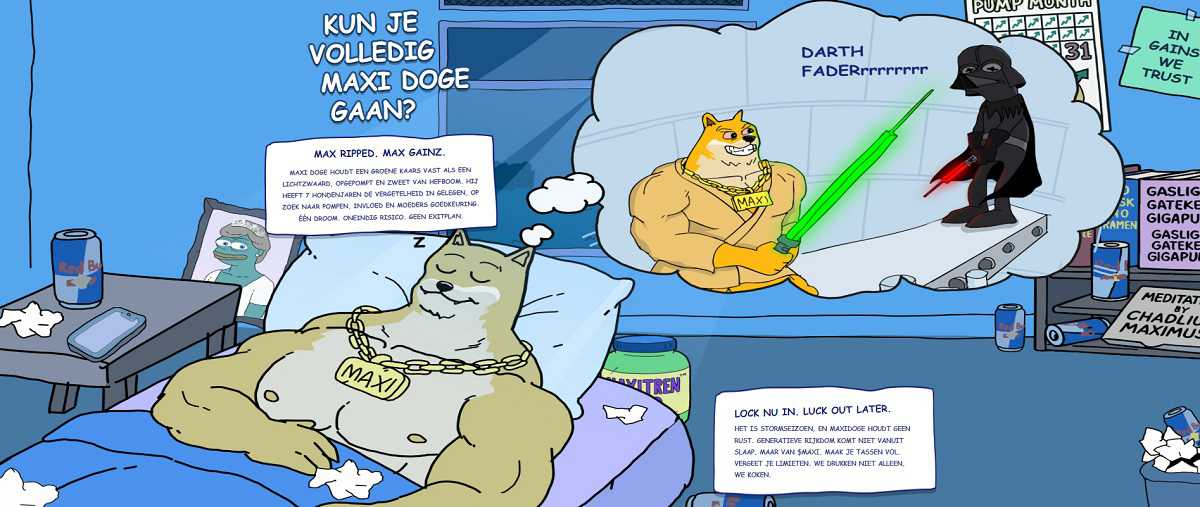 Kun je volledig Maxi Doge gaan