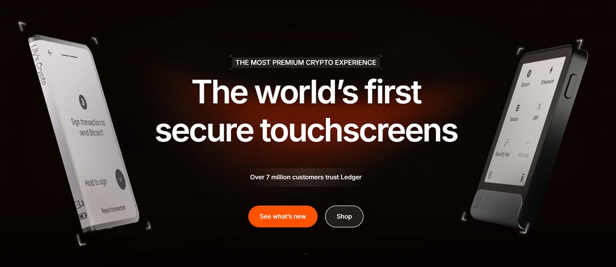 Ledger - 's Werelds eerste veilige touchscreens