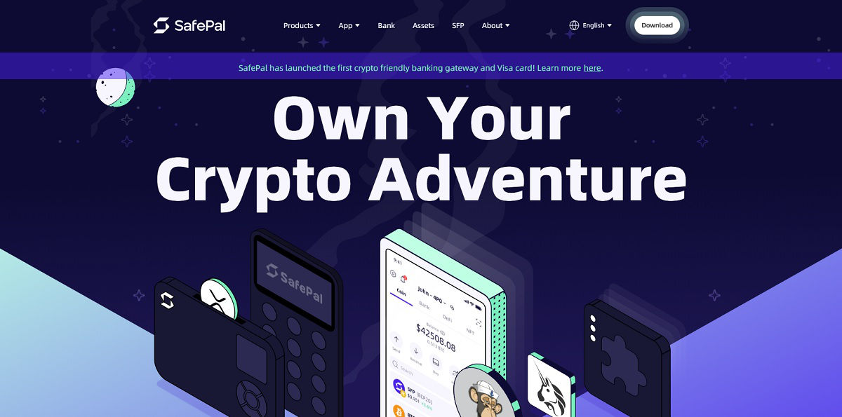 Safepal website