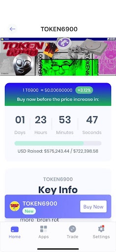 TOKEN6900 presale