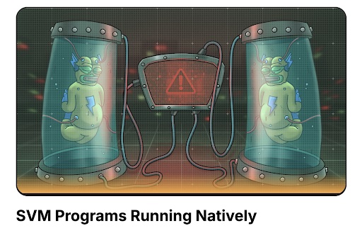 Bitcoin Hyper SVM-programma's die native worden uitgevoerd
