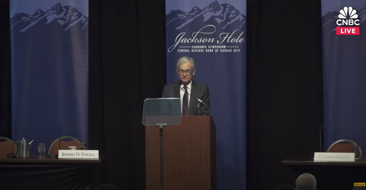 Jerome Powell in Jackson Hole