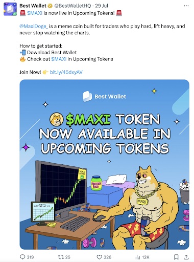 Maxi is now live
